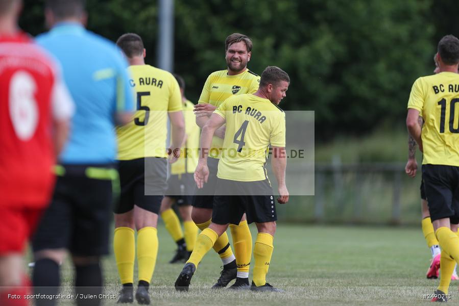 sport, action, Sportgelände, SVP, SV Pfaffenhausen, Kreisliga Würzburg, KOL Gelnhausen, HFV, Fussball, BSC Aura, BFV, BCA, Aura im Sinngrund, 24.06.2025 - Bild-ID: 2490713 sport, action, Sportgelände, SVP, SV Pfaffenhausen, Kreisliga Würzburg, KOL Gelnhausen, HFV, Fussball, BSC Aura, BFV, BCA, Aura im Sinngrund, 24.06.2025 - Bild-ID: 2490713