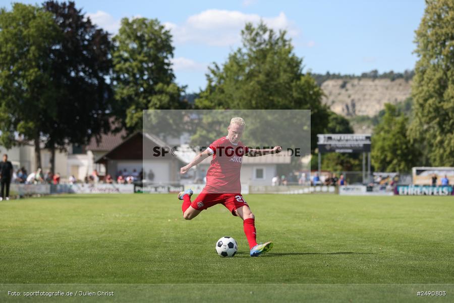 Sportgelände, Karlburg, 28.06.2025, sport, action, Fussball, BFV, Landesliga Nordwest, Regionalliga Bayern, FWK, TSV, FC Würzburger Kickers, TSV Karlburg - Bild-ID: 2490803