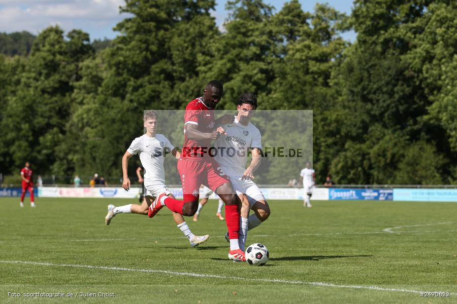 Sportgelände, Karlburg, 28.06.2025, sport, action, Fussball, BFV, Landesliga Nordwest, Regionalliga Bayern, FWK, TSV, FC Würzburger Kickers, TSV Karlburg - Bild-ID: 2490822