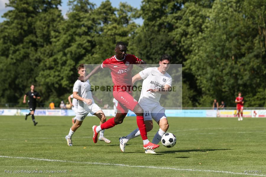 Sportgelände, Karlburg, 28.06.2025, sport, action, Fussball, BFV, Landesliga Nordwest, Regionalliga Bayern, FWK, TSV, FC Würzburger Kickers, TSV Karlburg - Bild-ID: 2490823 Sportgelände, Karlburg, 28.06.2025, sport, action, Fussball, BFV, Landesliga Nordwest, Regionalliga Bayern, FWK, TSV, FC Würzburger Kickers, TSV Karlburg - Bild-ID: 2490823