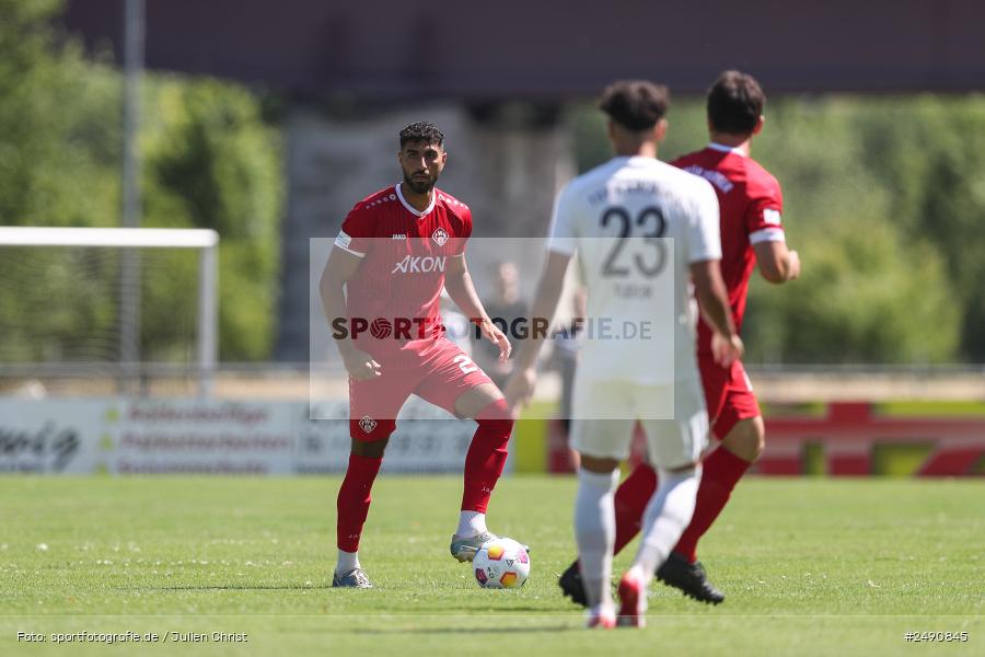 Sportgelände, Karlburg, 28.06.2025, sport, action, Fussball, BFV, Landesliga Nordwest, Regionalliga Bayern, FWK, TSV, FC Würzburger Kickers, TSV Karlburg - Bild-ID: 2490845 Sportgelände, Karlburg, 28.06.2025, sport, action, Fussball, BFV, Landesliga Nordwest, Regionalliga Bayern, FWK, TSV, FC Würzburger Kickers, TSV Karlburg - Bild-ID: 2490845