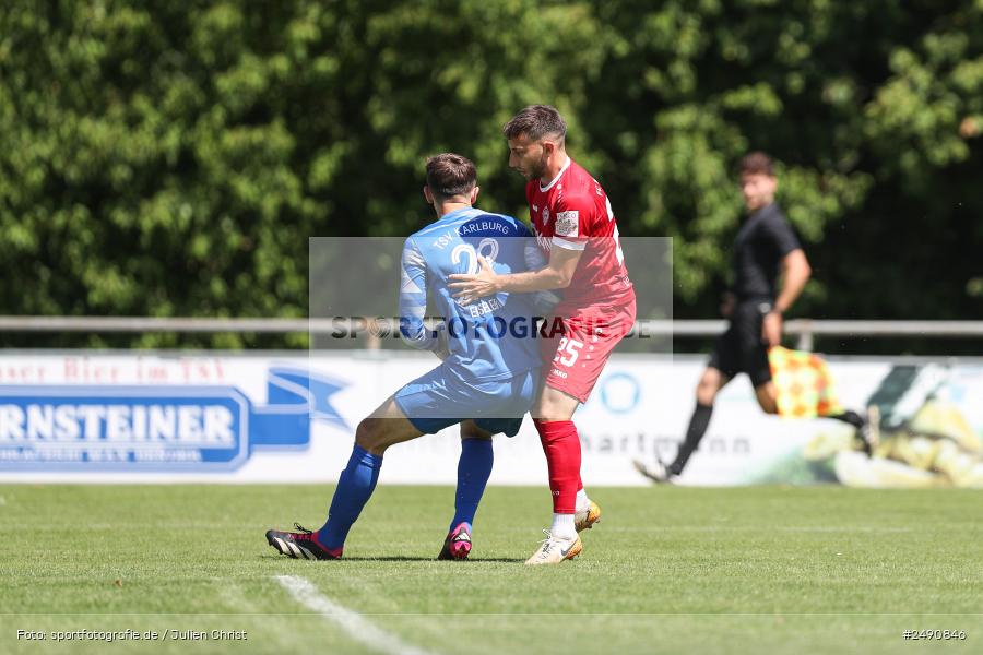 Sportgelände, Karlburg, 28.06.2025, sport, action, Fussball, BFV, Landesliga Nordwest, Regionalliga Bayern, FWK, TSV, FC Würzburger Kickers, TSV Karlburg - Bild-ID: 2490846 Sportgelände, Karlburg, 28.06.2025, sport, action, Fussball, BFV, Landesliga Nordwest, Regionalliga Bayern, FWK, TSV, FC Würzburger Kickers, TSV Karlburg - Bild-ID: 2490846