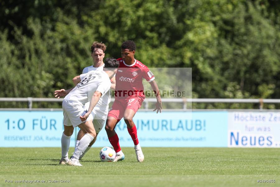 Sportgelände, Karlburg, 28.06.2025, sport, action, Fussball, BFV, Landesliga Nordwest, Regionalliga Bayern, FWK, TSV, FC Würzburger Kickers, TSV Karlburg - Bild-ID: 2490855 Sportgelände, Karlburg, 28.06.2025, sport, action, Fussball, BFV, Landesliga Nordwest, Regionalliga Bayern, FWK, TSV, FC Würzburger Kickers, TSV Karlburg - Bild-ID: 2490855