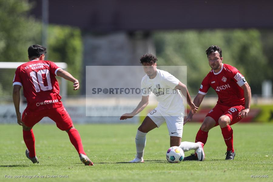 Sportgelände, Karlburg, 28.06.2025, sport, action, Fussball, BFV, Landesliga Nordwest, Regionalliga Bayern, FWK, TSV, FC Würzburger Kickers, TSV Karlburg - Bild-ID: 2490885