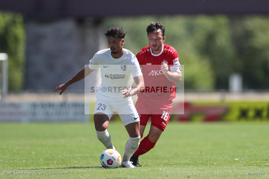 Sportgelände, Karlburg, 28.06.2025, sport, action, Fussball, BFV, Landesliga Nordwest, Regionalliga Bayern, FWK, TSV, FC Würzburger Kickers, TSV Karlburg - Bild-ID: 2490886