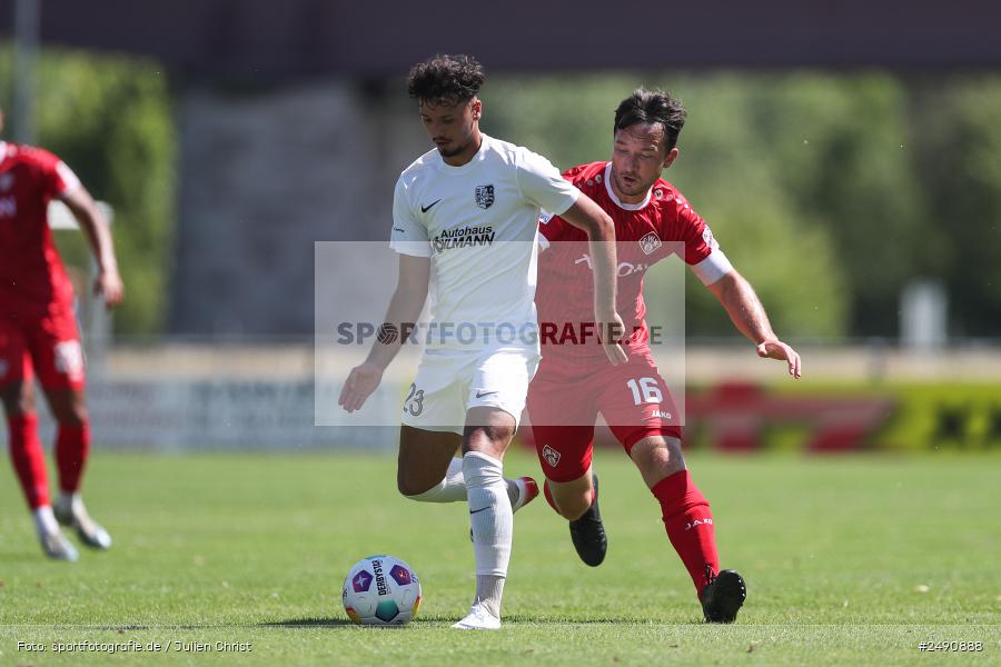 Sportgelände, Karlburg, 28.06.2025, sport, action, Fussball, BFV, Landesliga Nordwest, Regionalliga Bayern, FWK, TSV, FC Würzburger Kickers, TSV Karlburg - Bild-ID: 2490888 Sportgelände, Karlburg, 28.06.2025, sport, action, Fussball, BFV, Landesliga Nordwest, Regionalliga Bayern, FWK, TSV, FC Würzburger Kickers, TSV Karlburg - Bild-ID: 2490888