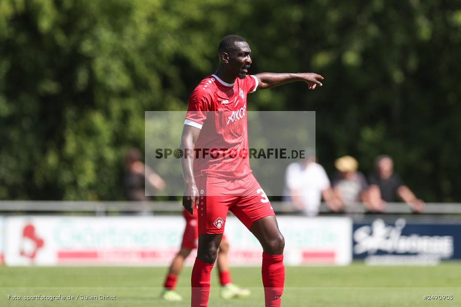 Sportgelände, Karlburg, 28.06.2025, sport, action, Fussball, BFV, Landesliga Nordwest, Regionalliga Bayern, FWK, TSV, FC Würzburger Kickers, TSV Karlburg - Bild-ID: 2490903