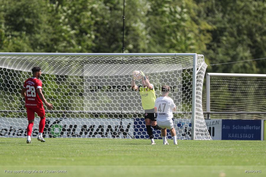 Sportgelände, Karlburg, 28.06.2025, sport, action, Fussball, BFV, Landesliga Nordwest, Regionalliga Bayern, FWK, TSV, FC Würzburger Kickers, TSV Karlburg - Bild-ID: 2490913