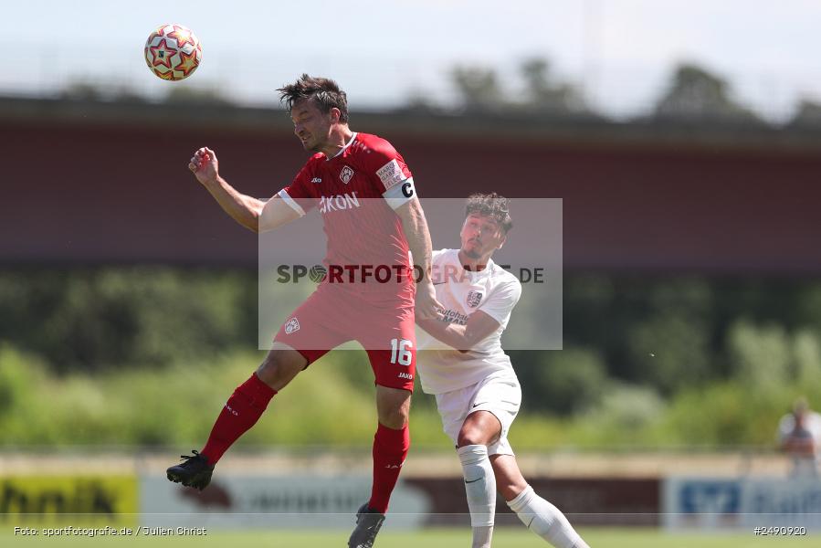 Sportgelände, Karlburg, 28.06.2025, sport, action, Fussball, BFV, Landesliga Nordwest, Regionalliga Bayern, FWK, TSV, FC Würzburger Kickers, TSV Karlburg - Bild-ID: 2490920