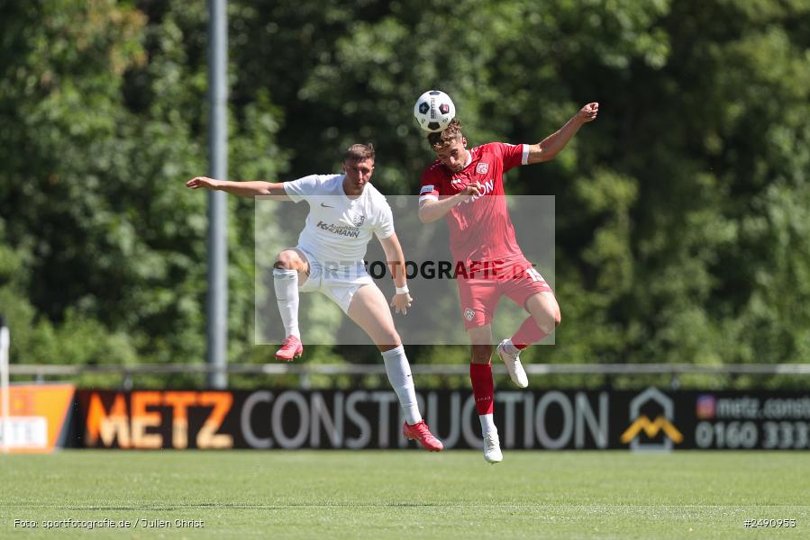 Sportgelände, Karlburg, 28.06.2025, sport, action, Fussball, BFV, Landesliga Nordwest, Regionalliga Bayern, FWK, TSV, FC Würzburger Kickers, TSV Karlburg - Bild-ID: 2490953