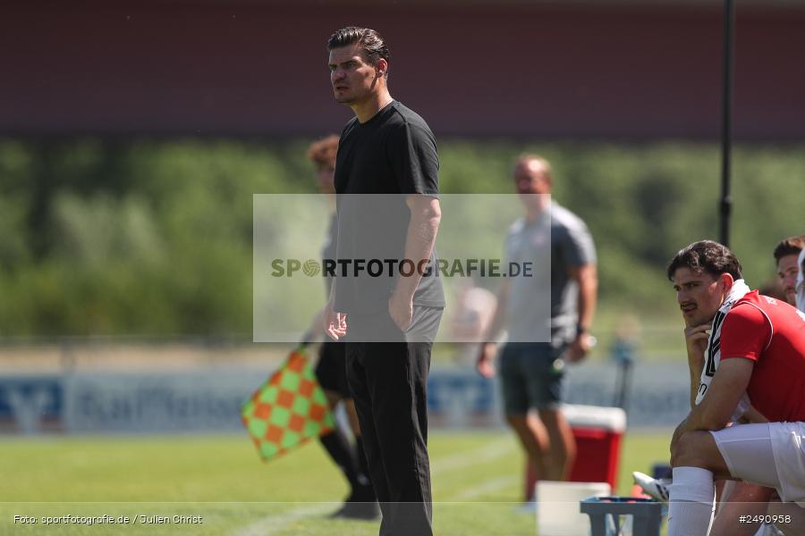 Sportgelände, Karlburg, 28.06.2025, sport, action, Fussball, BFV, Landesliga Nordwest, Regionalliga Bayern, FWK, TSV, FC Würzburger Kickers, TSV Karlburg - Bild-ID: 2490958