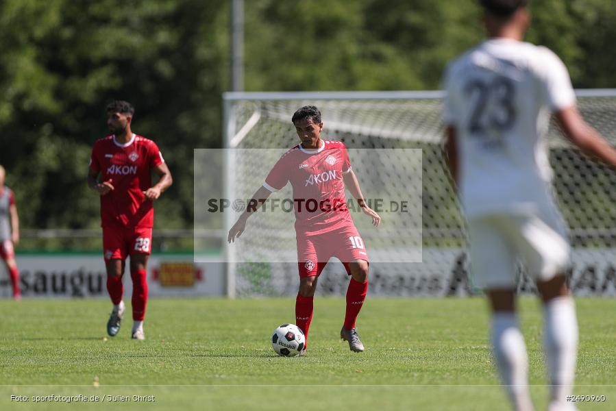 Sportgelände, Karlburg, 28.06.2025, sport, action, Fussball, BFV, Landesliga Nordwest, Regionalliga Bayern, FWK, TSV, FC Würzburger Kickers, TSV Karlburg - Bild-ID: 2490960