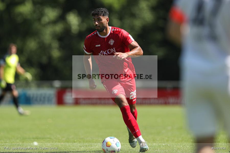 Sportgelände, Karlburg, 28.06.2025, sport, action, Fussball, BFV, Landesliga Nordwest, Regionalliga Bayern, FWK, TSV, FC Würzburger Kickers, TSV Karlburg - Bild-ID: 2490974