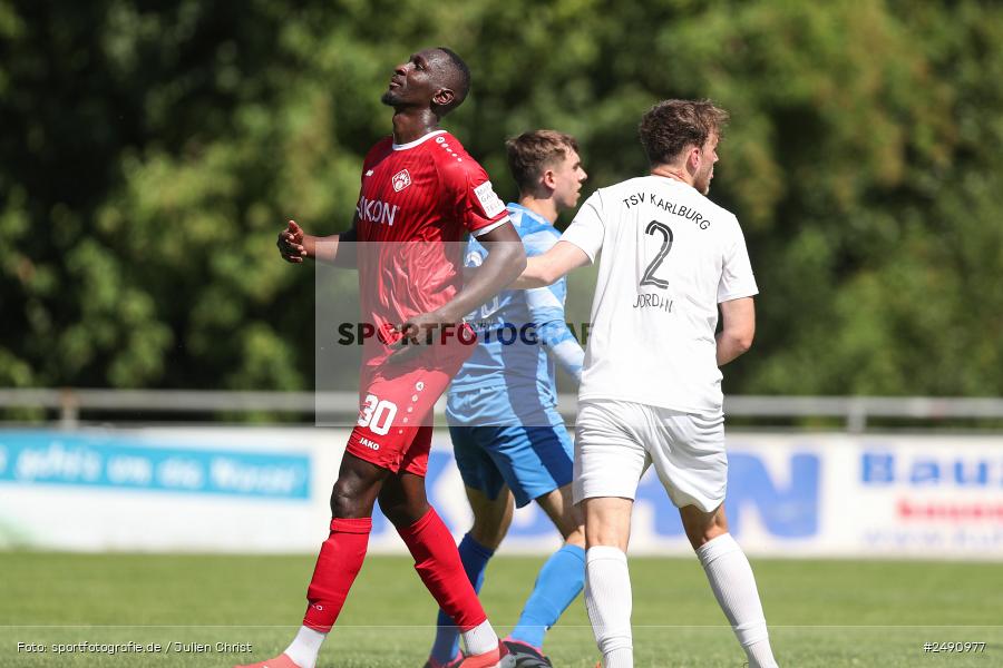 Sportgelände, Karlburg, 28.06.2025, sport, action, Fussball, BFV, Landesliga Nordwest, Regionalliga Bayern, FWK, TSV, FC Würzburger Kickers, TSV Karlburg - Bild-ID: 2490977 Sportgelände, Karlburg, 28.06.2025, sport, action, Fussball, BFV, Landesliga Nordwest, Regionalliga Bayern, FWK, TSV, FC Würzburger Kickers, TSV Karlburg - Bild-ID: 2490977