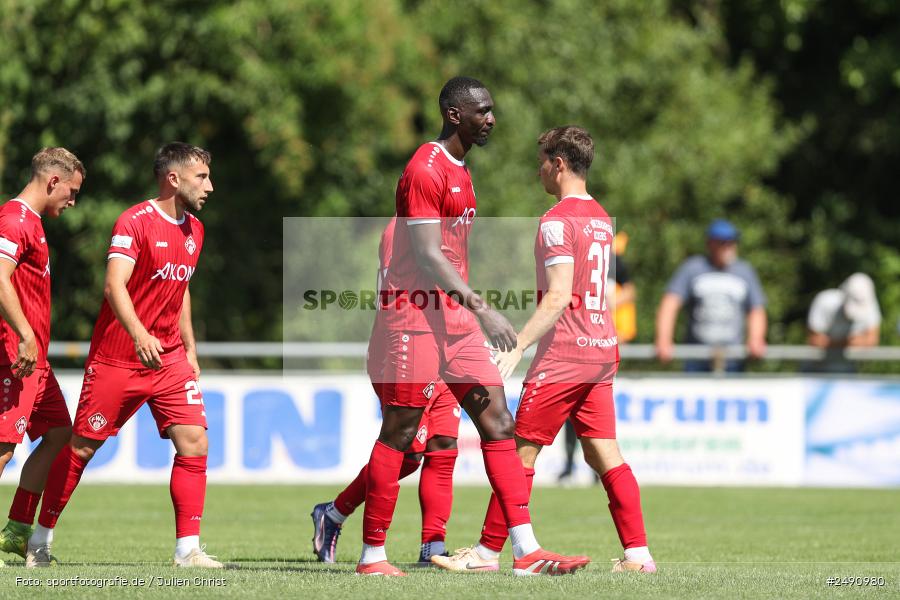 Sportgelände, Karlburg, 28.06.2025, sport, action, Fussball, BFV, Landesliga Nordwest, Regionalliga Bayern, FWK, TSV, FC Würzburger Kickers, TSV Karlburg - Bild-ID: 2490980 Sportgelände, Karlburg, 28.06.2025, sport, action, Fussball, BFV, Landesliga Nordwest, Regionalliga Bayern, FWK, TSV, FC Würzburger Kickers, TSV Karlburg - Bild-ID: 2490980