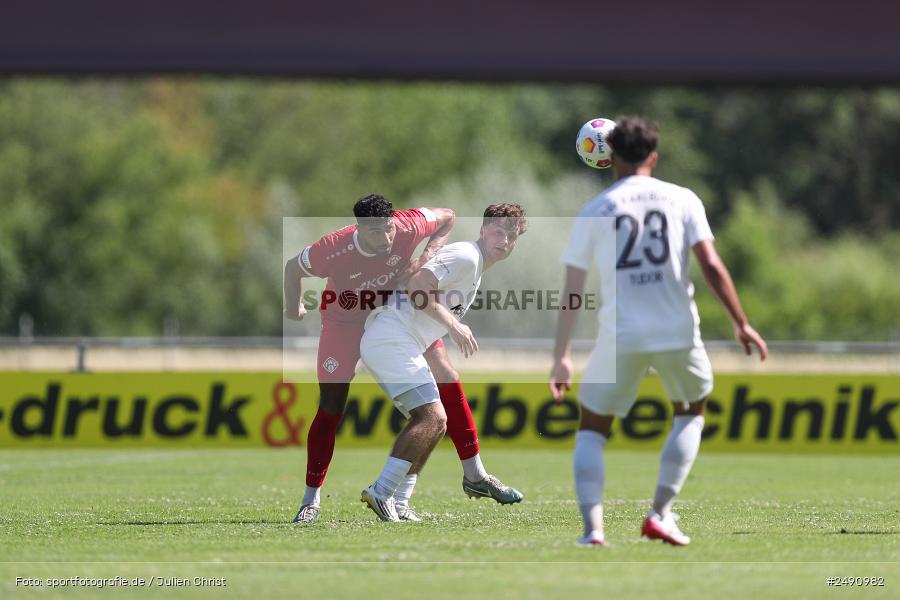 Sportgelände, Karlburg, 28.06.2025, sport, action, Fussball, BFV, Landesliga Nordwest, Regionalliga Bayern, FWK, TSV, FC Würzburger Kickers, TSV Karlburg - Bild-ID: 2490982