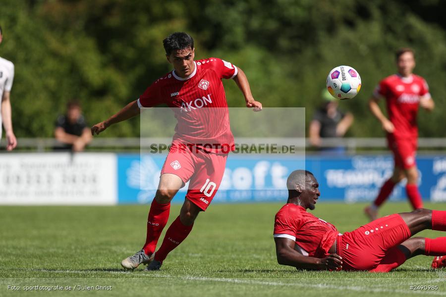 Sportgelände, Karlburg, 28.06.2025, sport, action, Fussball, BFV, Landesliga Nordwest, Regionalliga Bayern, FWK, TSV, FC Würzburger Kickers, TSV Karlburg - Bild-ID: 2490985