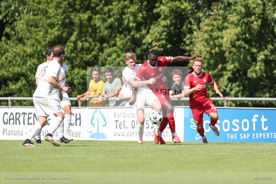 Sportgelände, Karlburg, 28.06.2025, sport, action, Fussball, BFV, Landesliga Nordwest, Regionalliga Bayern, FWK, TSV, FC Würzburger Kickers, TSV Karlburg - Bild-ID: 2491003 Sportgelände, Karlburg, 28.06.2025, sport, action, Fussball, BFV, Landesliga Nordwest, Regionalliga Bayern, FWK, TSV, FC Würzburger Kickers, TSV Karlburg - Bild-ID: 2491003