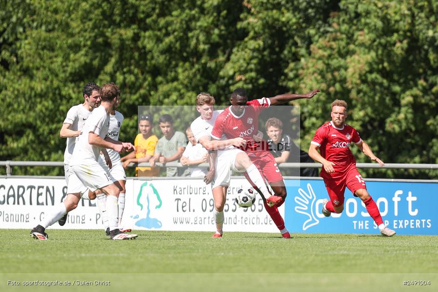 Sportgelände, Karlburg, 28.06.2025, sport, action, Fussball, BFV, Landesliga Nordwest, Regionalliga Bayern, FWK, TSV, FC Würzburger Kickers, TSV Karlburg - Bild-ID: 2491004 Sportgelände, Karlburg, 28.06.2025, sport, action, Fussball, BFV, Landesliga Nordwest, Regionalliga Bayern, FWK, TSV, FC Würzburger Kickers, TSV Karlburg - Bild-ID: 2491004