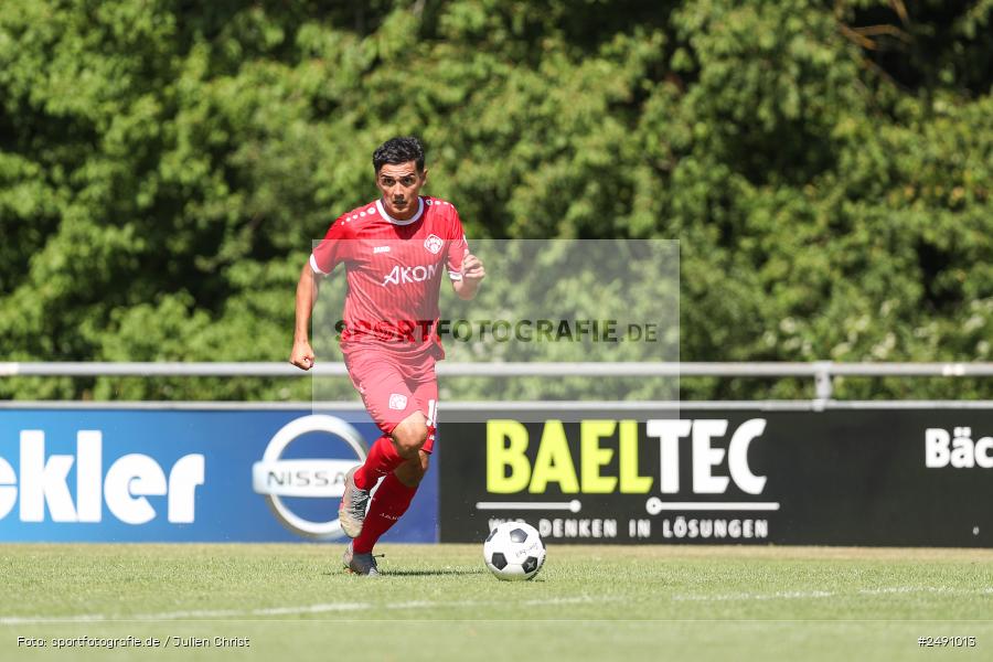 Sportgelände, Karlburg, 28.06.2025, sport, action, Fussball, BFV, Landesliga Nordwest, Regionalliga Bayern, FWK, TSV, FC Würzburger Kickers, TSV Karlburg - Bild-ID: 2491013