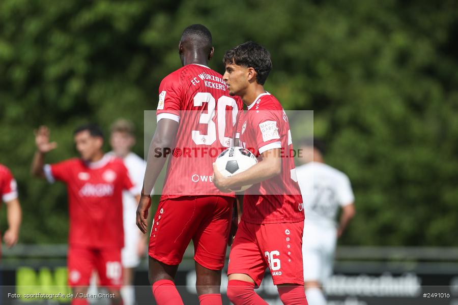 Sportgelände, Karlburg, 28.06.2025, sport, action, Fussball, BFV, Landesliga Nordwest, Regionalliga Bayern, FWK, TSV, FC Würzburger Kickers, TSV Karlburg - Bild-ID: 2491016