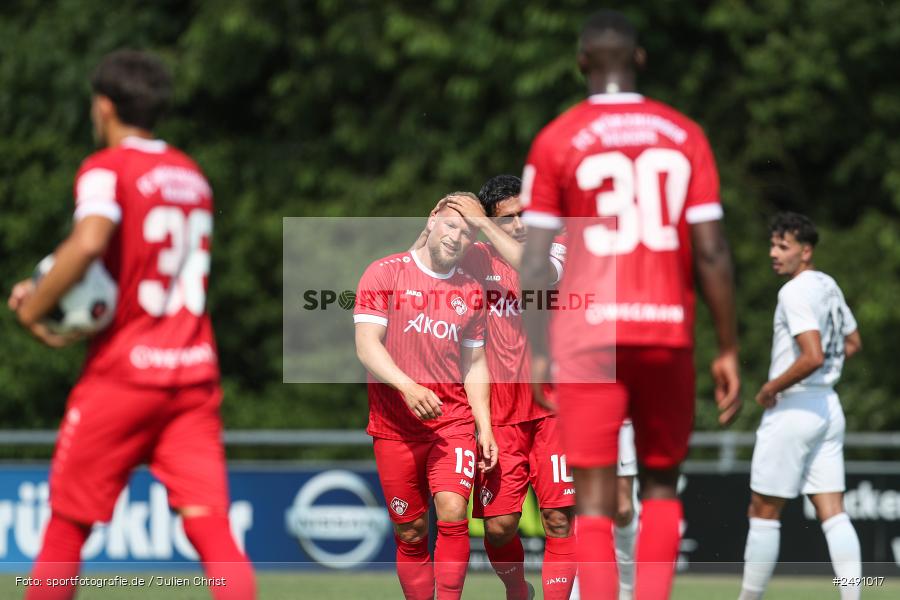 Sportgelände, Karlburg, 28.06.2025, sport, action, Fussball, BFV, Landesliga Nordwest, Regionalliga Bayern, FWK, TSV, FC Würzburger Kickers, TSV Karlburg - Bild-ID: 2491017