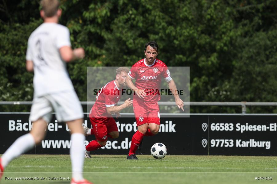 Sportgelände, Karlburg, 28.06.2025, sport, action, Fussball, BFV, Landesliga Nordwest, Regionalliga Bayern, FWK, TSV, FC Würzburger Kickers, TSV Karlburg - Bild-ID: 2491042