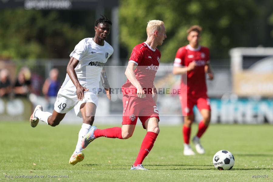 Sportgelände, Karlburg, 28.06.2025, sport, action, Fussball, BFV, Landesliga Nordwest, Regionalliga Bayern, FWK, TSV, FC Würzburger Kickers, TSV Karlburg - Bild-ID: 2491074