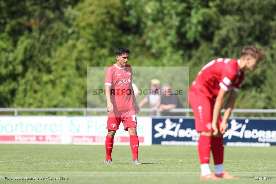 Sportgelände, Karlburg, 28.06.2025, sport, action, Fussball, BFV, Landesliga Nordwest, Regionalliga Bayern, FWK, TSV, FC Würzburger Kickers, TSV Karlburg - Bild-ID: 2491077 Sportgelände, Karlburg, 28.06.2025, sport, action, Fussball, BFV, Landesliga Nordwest, Regionalliga Bayern, FWK, TSV, FC Würzburger Kickers, TSV Karlburg - Bild-ID: 2491077