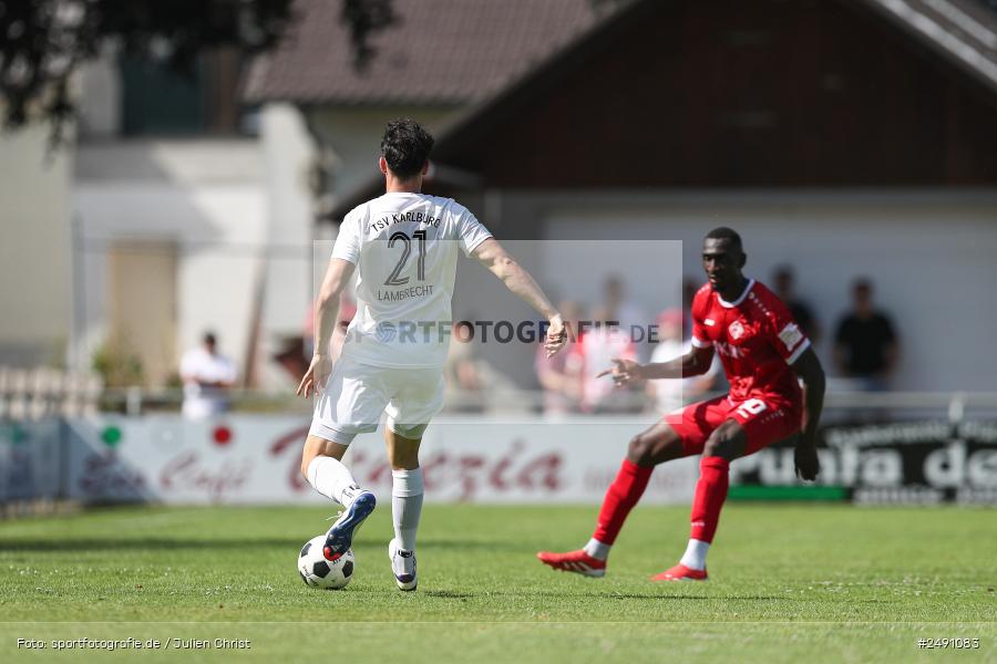 Sportgelände, Karlburg, 28.06.2025, sport, action, Fussball, BFV, Landesliga Nordwest, Regionalliga Bayern, FWK, TSV, FC Würzburger Kickers, TSV Karlburg - Bild-ID: 2491083 Sportgelände, Karlburg, 28.06.2025, sport, action, Fussball, BFV, Landesliga Nordwest, Regionalliga Bayern, FWK, TSV, FC Würzburger Kickers, TSV Karlburg - Bild-ID: 2491083