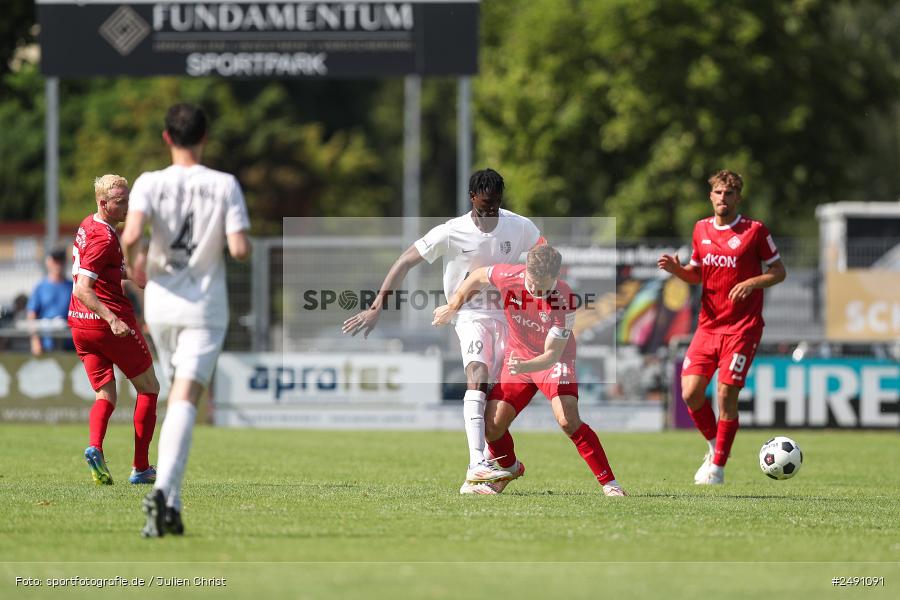 Sportgelände, Karlburg, 28.06.2025, sport, action, Fussball, BFV, Landesliga Nordwest, Regionalliga Bayern, FWK, TSV, FC Würzburger Kickers, TSV Karlburg - Bild-ID: 2491091 Sportgelände, Karlburg, 28.06.2025, sport, action, Fussball, BFV, Landesliga Nordwest, Regionalliga Bayern, FWK, TSV, FC Würzburger Kickers, TSV Karlburg - Bild-ID: 2491091