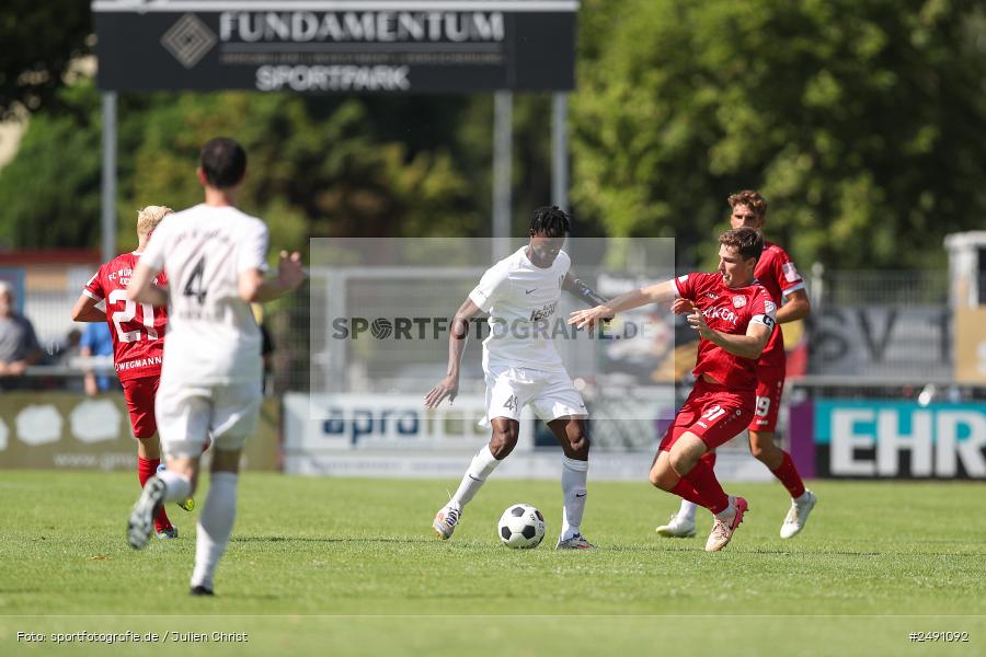 Sportgelände, Karlburg, 28.06.2025, sport, action, Fussball, BFV, Landesliga Nordwest, Regionalliga Bayern, FWK, TSV, FC Würzburger Kickers, TSV Karlburg - Bild-ID: 2491092