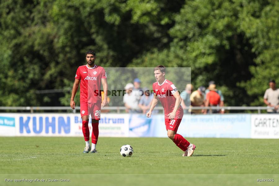 Sportgelände, Karlburg, 28.06.2025, sport, action, Fussball, BFV, Landesliga Nordwest, Regionalliga Bayern, FWK, TSV, FC Würzburger Kickers, TSV Karlburg - Bild-ID: 2491093