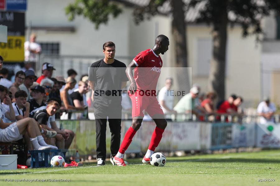 Sportgelände, Karlburg, 28.06.2025, sport, action, Fussball, BFV, Landesliga Nordwest, Regionalliga Bayern, FWK, TSV, FC Würzburger Kickers, TSV Karlburg - Bild-ID: 2491099 Sportgelände, Karlburg, 28.06.2025, sport, action, Fussball, BFV, Landesliga Nordwest, Regionalliga Bayern, FWK, TSV, FC Würzburger Kickers, TSV Karlburg - Bild-ID: 2491099