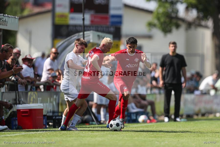 Sportgelände, Karlburg, 28.06.2025, sport, action, Fussball, BFV, Landesliga Nordwest, Regionalliga Bayern, FWK, TSV, FC Würzburger Kickers, TSV Karlburg - Bild-ID: 2491107 Sportgelände, Karlburg, 28.06.2025, sport, action, Fussball, BFV, Landesliga Nordwest, Regionalliga Bayern, FWK, TSV, FC Würzburger Kickers, TSV Karlburg - Bild-ID: 2491107