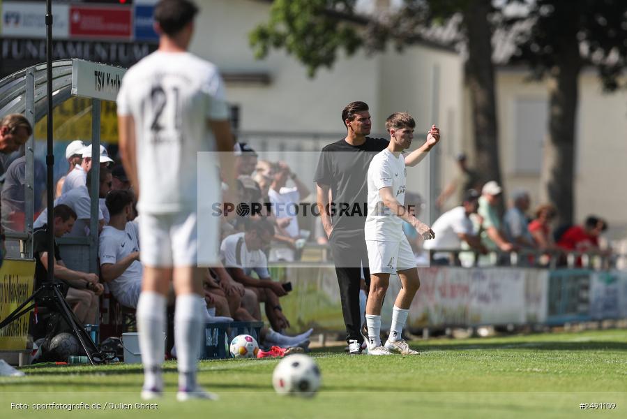 Sportgelände, Karlburg, 28.06.2025, sport, action, Fussball, BFV, Landesliga Nordwest, Regionalliga Bayern, FWK, TSV, FC Würzburger Kickers, TSV Karlburg - Bild-ID: 2491109 Sportgelände, Karlburg, 28.06.2025, sport, action, Fussball, BFV, Landesliga Nordwest, Regionalliga Bayern, FWK, TSV, FC Würzburger Kickers, TSV Karlburg - Bild-ID: 2491109