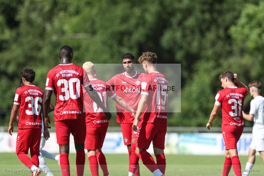 Sportgelände, Karlburg, 28.06.2025, sport, action, Fussball, BFV, Landesliga Nordwest, Regionalliga Bayern, FWK, TSV, FC Würzburger Kickers, TSV Karlburg - Bild-ID: 2491140