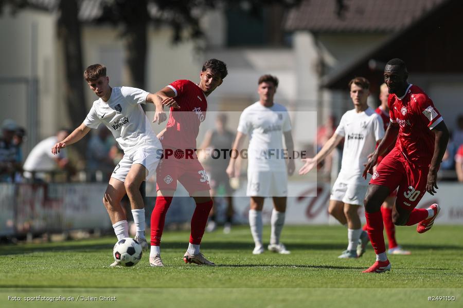 Sportgelände, Karlburg, 28.06.2025, sport, action, Fussball, BFV, Landesliga Nordwest, Regionalliga Bayern, FWK, TSV, FC Würzburger Kickers, TSV Karlburg - Bild-ID: 2491150 Sportgelände, Karlburg, 28.06.2025, sport, action, Fussball, BFV, Landesliga Nordwest, Regionalliga Bayern, FWK, TSV, FC Würzburger Kickers, TSV Karlburg - Bild-ID: 2491150