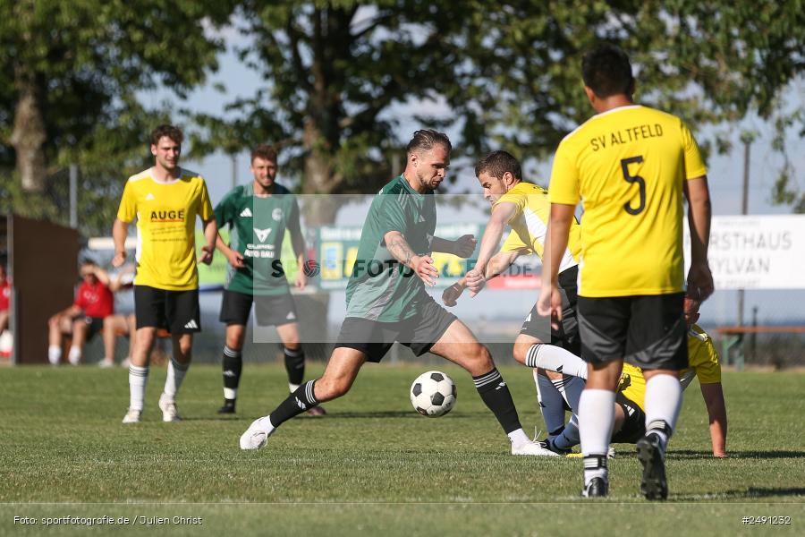 sport, action, Steinmark, Sportgelände, SVA, SV Altfeld, SGUKD, SG 1 Urspringen / Karbach / Duttenbrunn, Fussball, Finale, BFV, 49. Spessart-Wanderpokal, 29.06.2025 - Bild-ID: 2491232