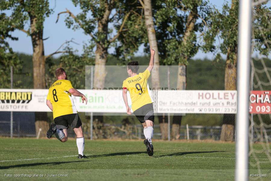 sport, action, Steinmark, Sportgelände, SVA, SV Altfeld, SGUKD, SG 1 Urspringen / Karbach / Duttenbrunn, Fussball, Finale, BFV, 49. Spessart-Wanderpokal, 29.06.2025 - Bild-ID: 2491246