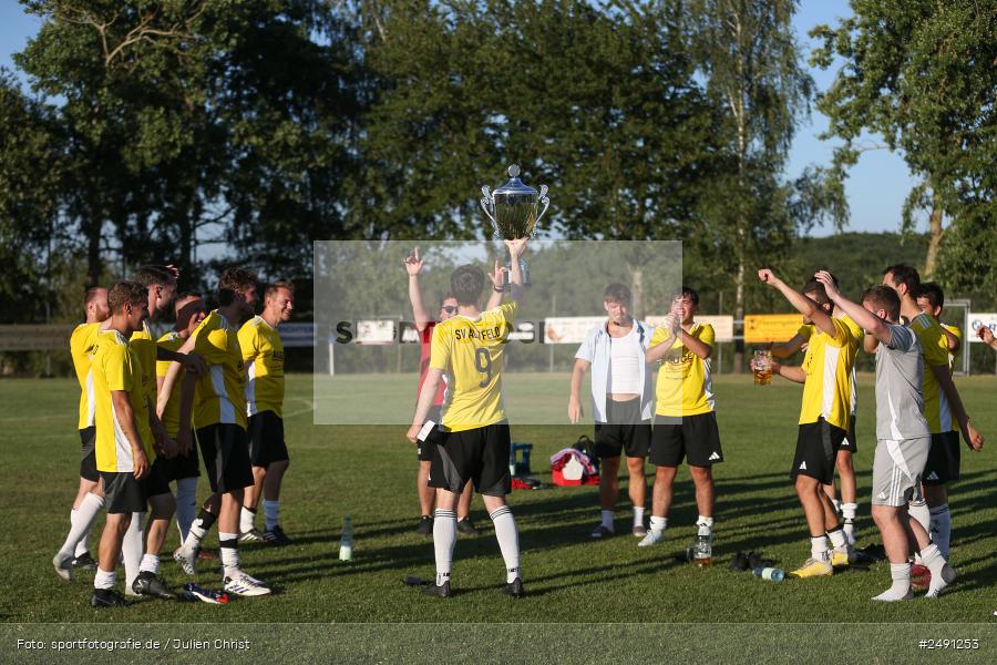 sport, action, Steinmark, Sportgelände, SVA, SV Altfeld, SGUKD, SG 1 Urspringen / Karbach / Duttenbrunn, Fussball, Finale, BFV, 49. Spessart-Wanderpokal, 29.06.2025 - Bild-ID: 2491253