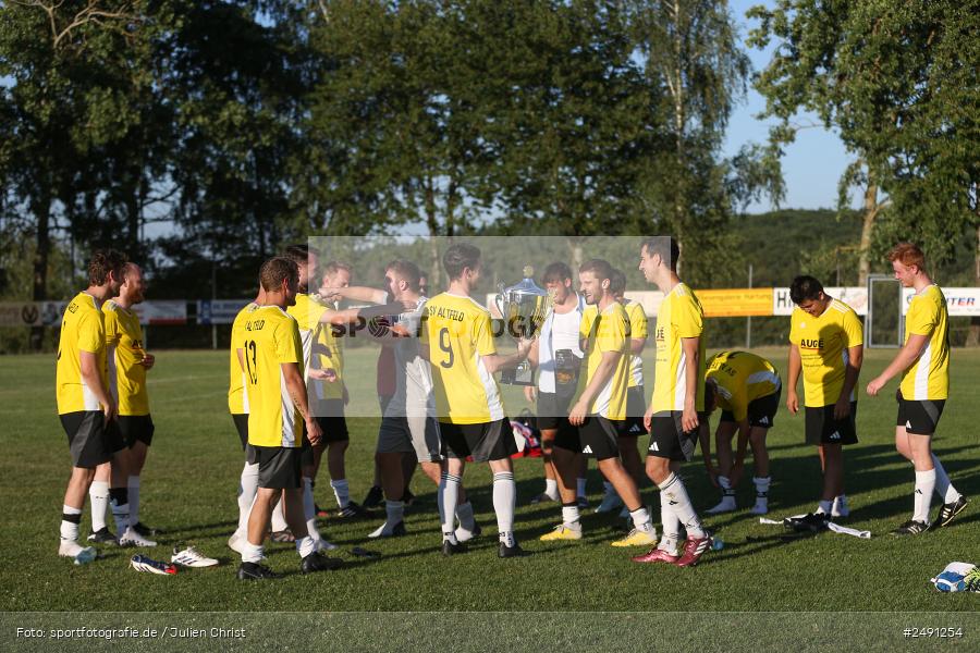sport, action, Steinmark, Sportgelände, SVA, SV Altfeld, SGUKD, SG 1 Urspringen / Karbach / Duttenbrunn, Fussball, Finale, BFV, 49. Spessart-Wanderpokal, 29.06.2025 - Bild-ID: 2491254