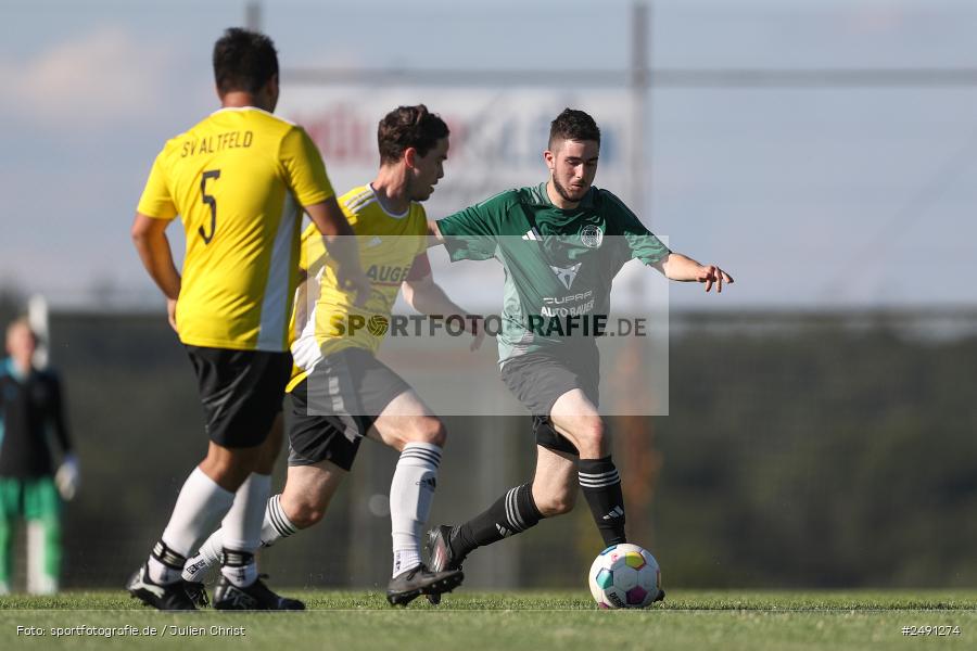 sport, action, Steinmark, Sportgelände, SVA, SV Altfeld, SGUKD, SG 1 Urspringen / Karbach / Duttenbrunn, Fussball, Finale, BFV, 49. Spessart-Wanderpokal, 29.06.2025 - Bild-ID: 2491274