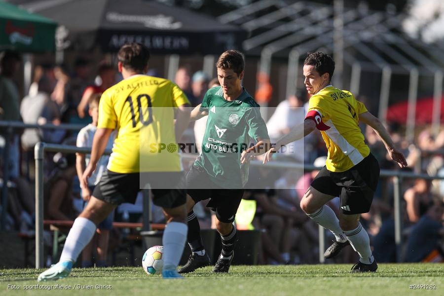 sport, action, Steinmark, Sportgelände, SVA, SV Altfeld, SGUKD, SG 1 Urspringen / Karbach / Duttenbrunn, Fussball, Finale, BFV, 49. Spessart-Wanderpokal, 29.06.2025 - Bild-ID: 2491282