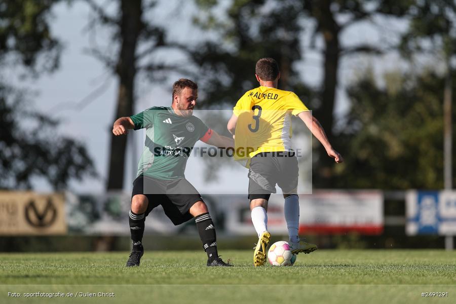 sport, action, Steinmark, Sportgelände, SVA, SV Altfeld, SGUKD, SG 1 Urspringen / Karbach / Duttenbrunn, Fussball, Finale, BFV, 49. Spessart-Wanderpokal, 29.06.2025 - Bild-ID: 2491291
