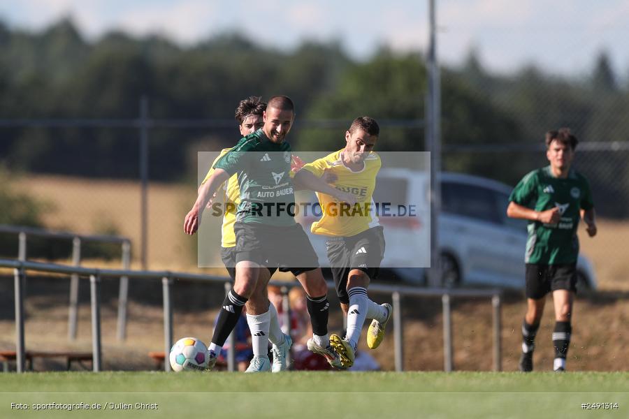 sport, action, Steinmark, Sportgelände, SVA, SV Altfeld, SGUKD, SG 1 Urspringen / Karbach / Duttenbrunn, Fussball, Finale, BFV, 49. Spessart-Wanderpokal, 29.06.2025 - Bild-ID: 2491314