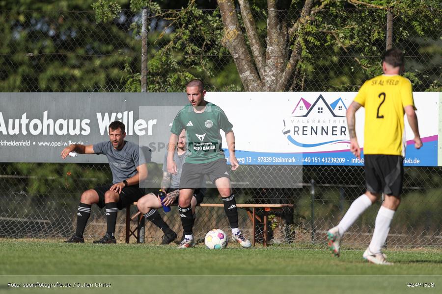 sport, action, Steinmark, Sportgelände, SVA, SV Altfeld, SGUKD, SG 1 Urspringen / Karbach / Duttenbrunn, Fussball, Finale, BFV, 49. Spessart-Wanderpokal, 29.06.2025 - Bild-ID: 2491328