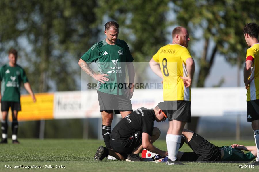 sport, action, Steinmark, Sportgelände, SVA, SV Altfeld, SGUKD, SG 1 Urspringen / Karbach / Duttenbrunn, Fussball, Finale, BFV, 49. Spessart-Wanderpokal, 29.06.2025 - Bild-ID: 2491332