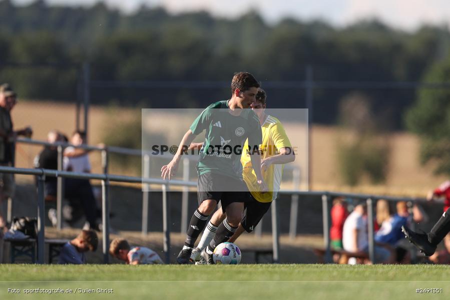 sport, action, Steinmark, Sportgelände, SVA, SV Altfeld, SGUKD, SG 1 Urspringen / Karbach / Duttenbrunn, Fussball, Finale, BFV, 49. Spessart-Wanderpokal, 29.06.2025 - Bild-ID: 2491351