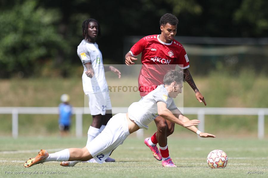 Sportgelände, Bad Mergentheim, 05.07.2025, sport, action, Fussball, BFV, Regionalliga Südwest, Regionalliga Bayern, FCB, FWK, FC Bayern Alzenau, FC Würzburger Kickers - Bild-ID: 2491382